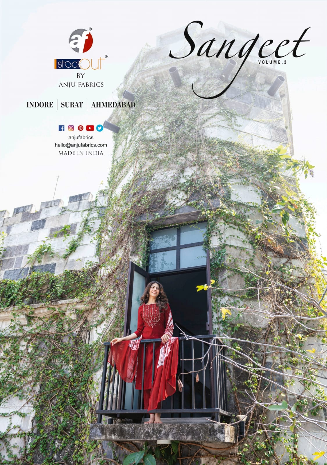 Sangeet Vol 3 By Af Viscose Modal Designer Kurti With Bottom Dupatta Wholesale Clothing Suppliers In India